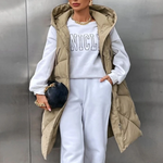 Charger l'image dans la galerie, veste - sans - manches - pour - femmes - beige - modeste - fashion - vêtements