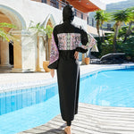 Charger l'image dans la galerie, burkini - long - noir - pour - femmes - modestes - musulmanes