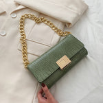 Charger l'image dans la galerie, sac - pochette - baguette - femme - modest - fashion - maroquinerie - vert kaki