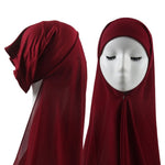 Charger l'image dans la galerie, hijab - foulard - femme - modest - fashion - bordeaux