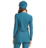 Charger l&#39;image dans la galerie, Burkini - 3 - pièces - femme - pudique - modest - fashion - bleu - maillot - de - bain - musulmanes
