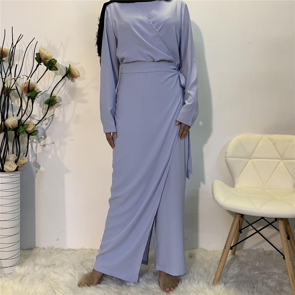 abaya - combinaise - femmes - vêtements - modest - fashion - bleu