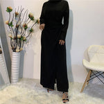 Charger l&#39;image dans la galerie, abaya - combinaise - femmes - vêtements - modest - fashion - noir
