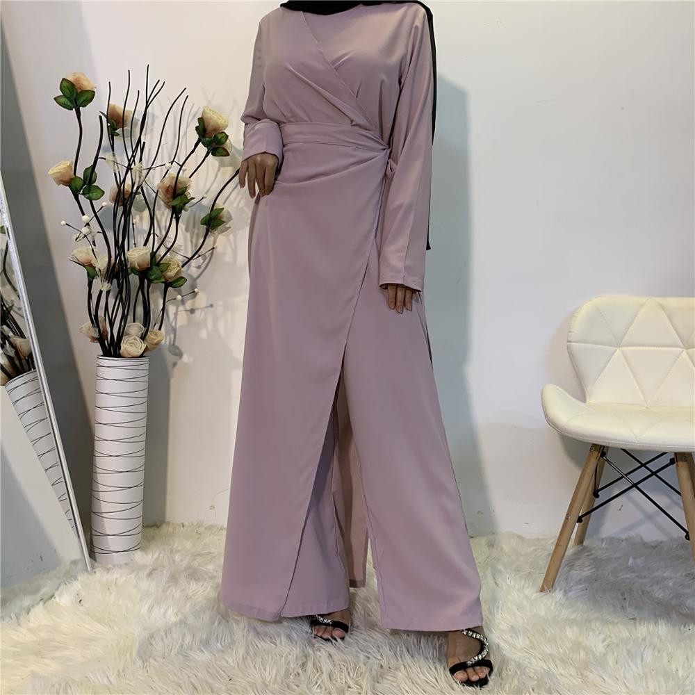 abaya - combinaise - femmes - vêtements - modest - fashion - rose