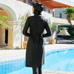 Charger l&#39;image dans la galerie, burkini - femmes - modest - fashion - noir

