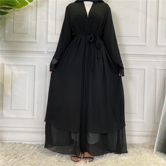 Abaya - noir- femme- modest - fashion
