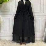 Charger l&#39;image dans la galerie, Abaya - noir- femme- modest - fashion
