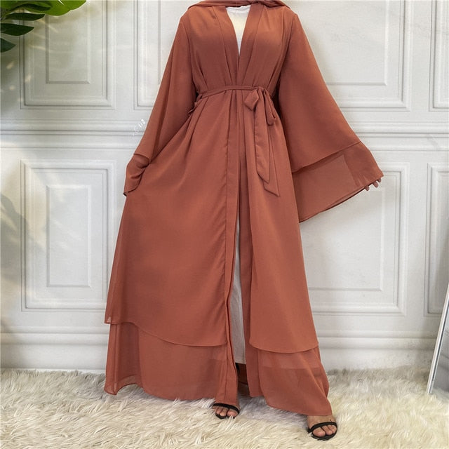 Abaya - brique- femme- modest- fashion