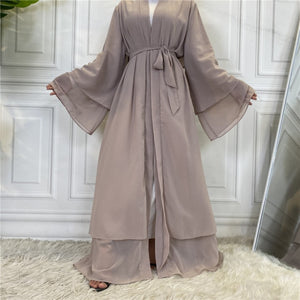 Abaya - lila - femme - modest - fashion