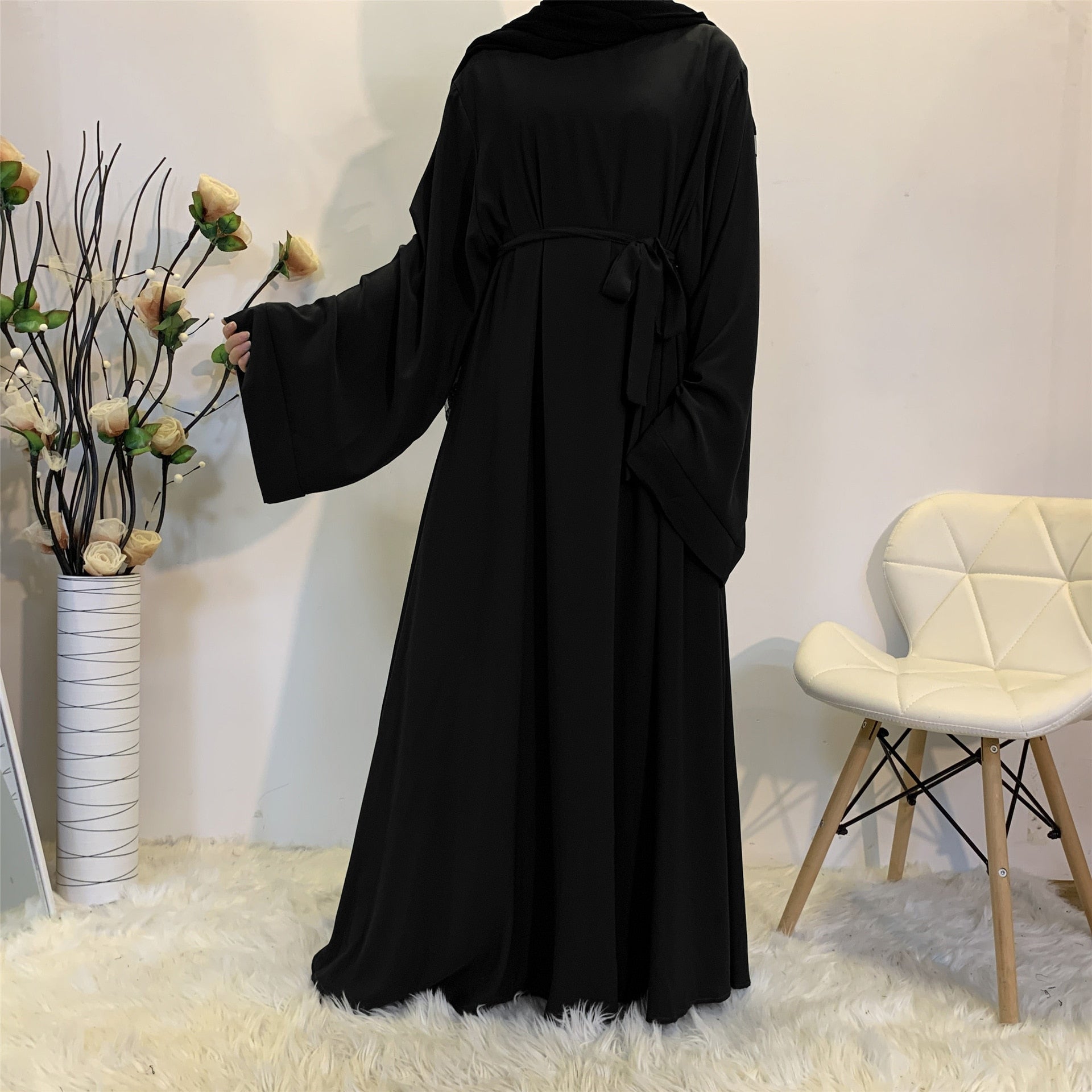 abaya - noir - femme - modest - fashion